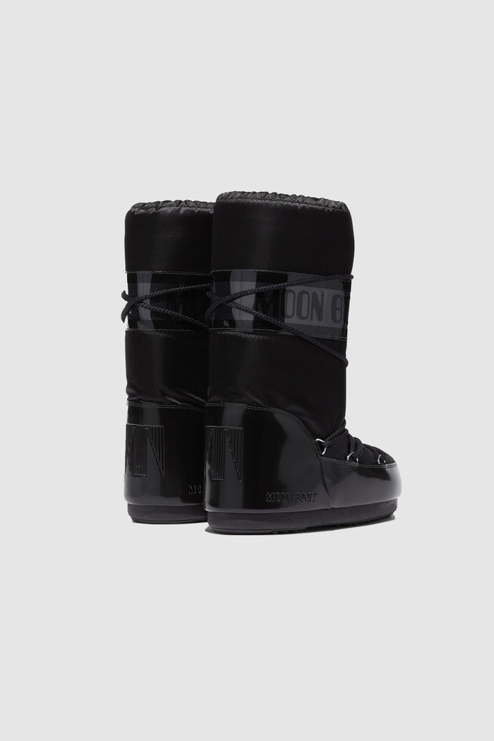 STIVALE ICON GLANCE NERO IN RASO-2