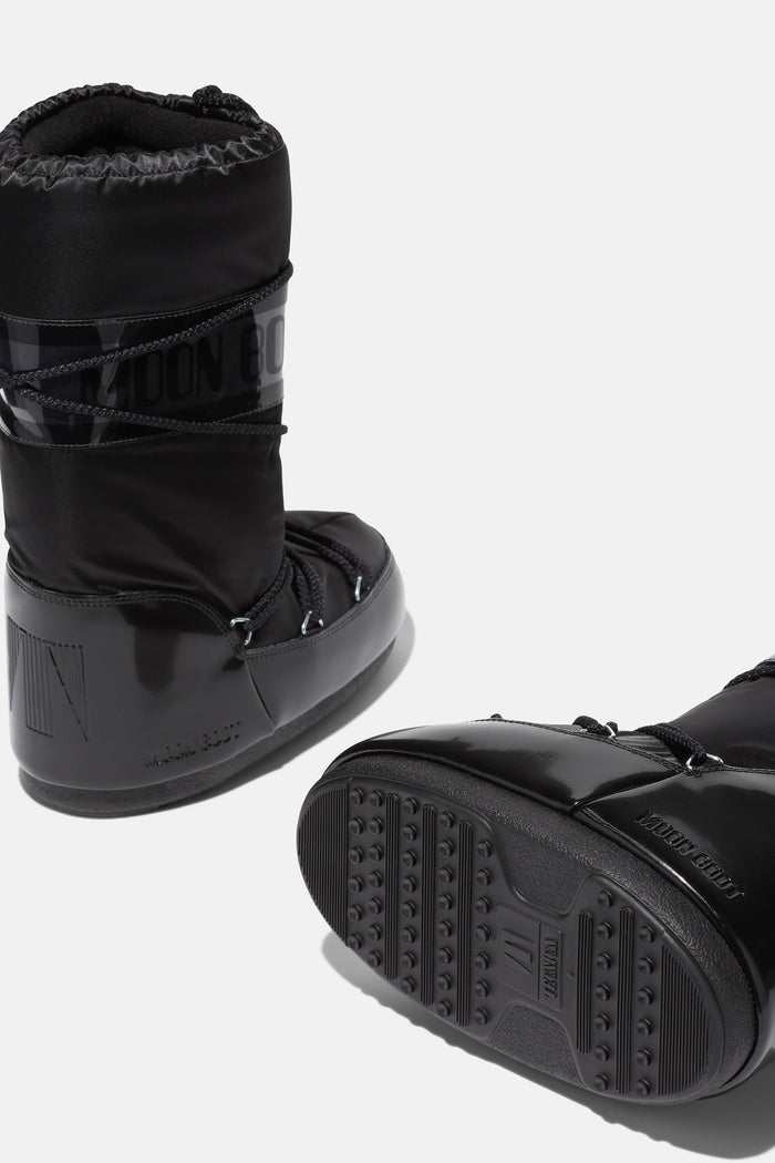 STIVALE ICON GLANCE NERO IN RASO-4