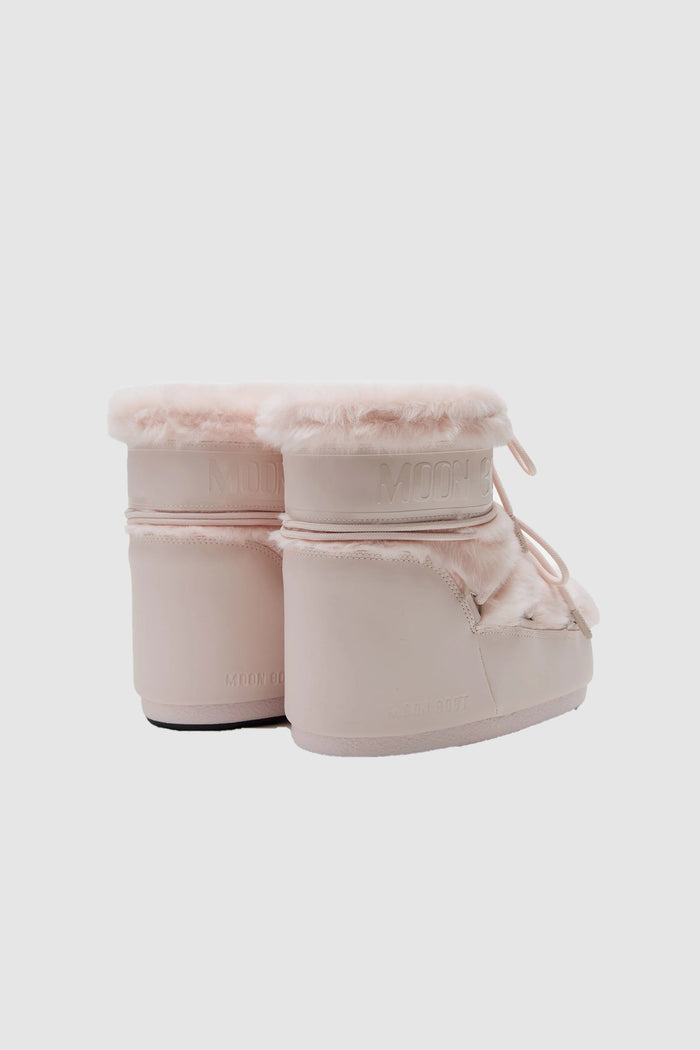 STIVALE ICON LOW ROSA IN ECOPELLICCIA-2