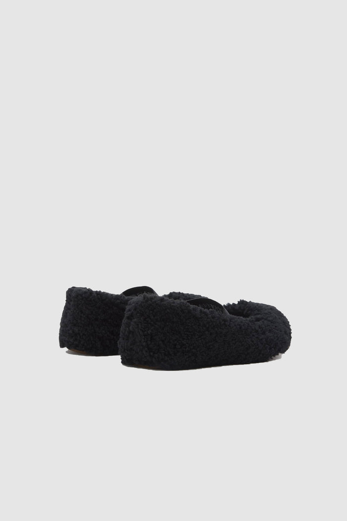 BALLERINA NERA IN SHEARLING-2