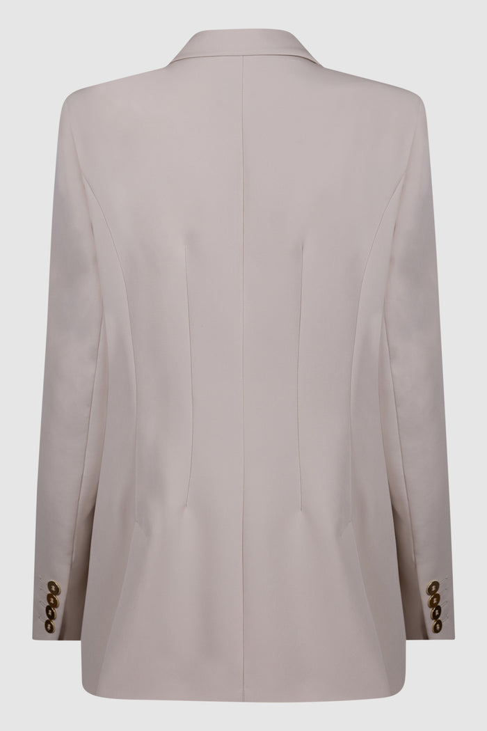 Giacca blazer in tessuto diagonale - ALBINO-2