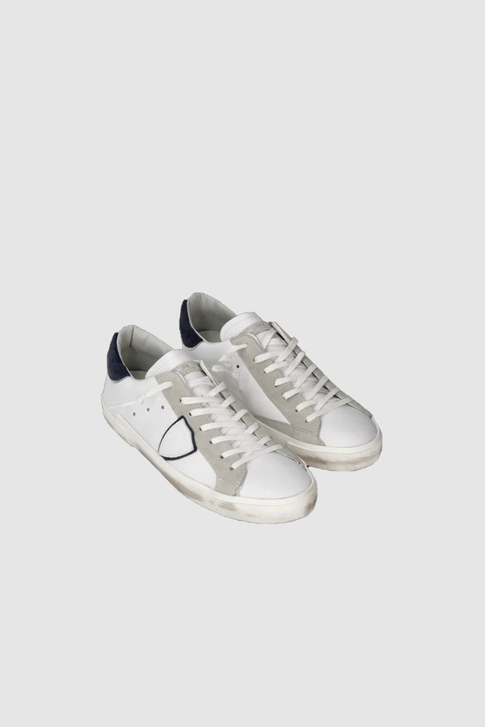Sneaker bassa Prsx uomo - bianco e blu-2