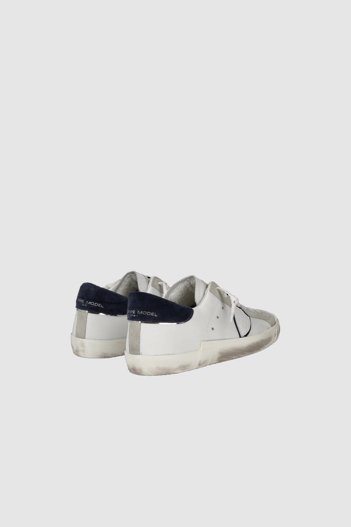 Sneaker bassa Prsx uomo - bianco e blu-3