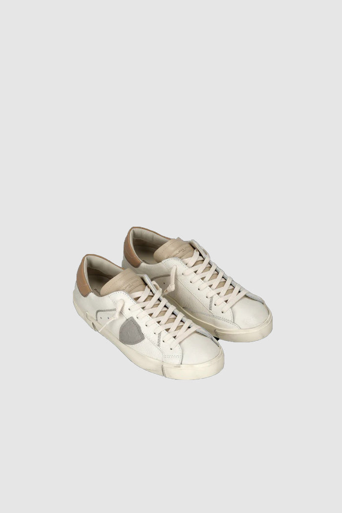 Sneakers Prsx Uomo, Latte Fango-2