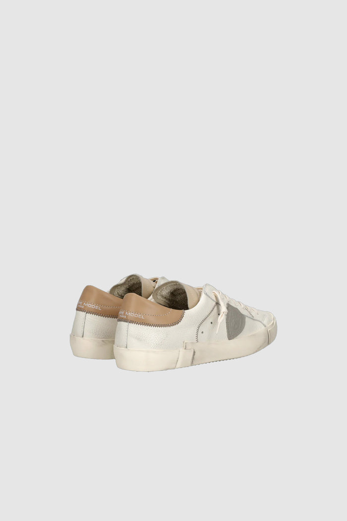 Sneakers Prsx Uomo, Latte Fango-3