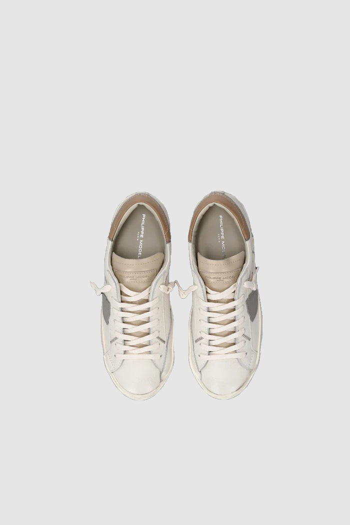 Sneakers Prsx Uomo, Latte Fango-4