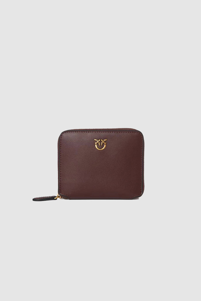 taylor zip around vitello seta burgundy w