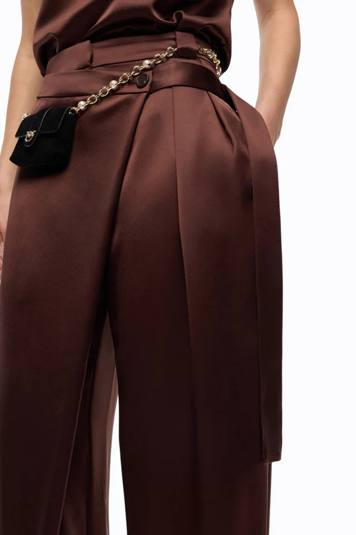 Pantaloni in satin a portafoglio-3
