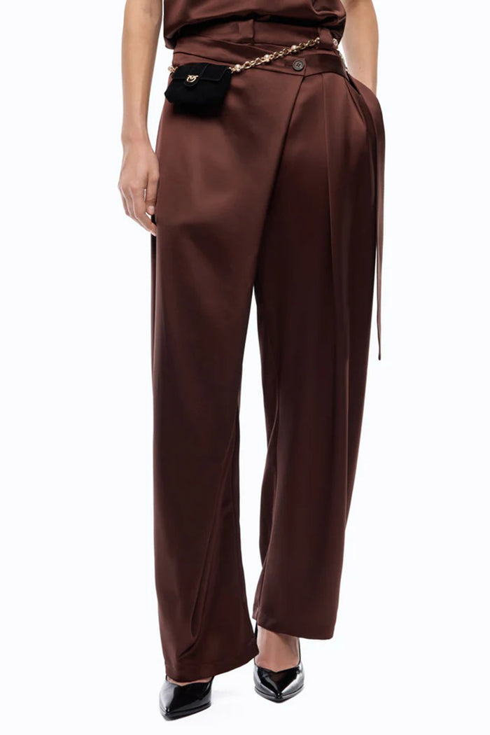 Pantaloni in satin a portafoglio-5