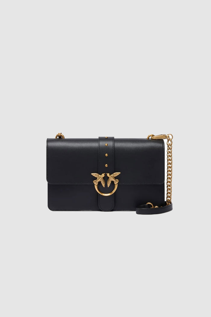Borsa a mano media Love Bag One in pelle New Buckle-1