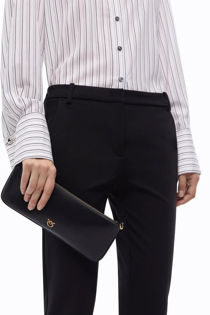 Borsa a mano New Horizontal Flat in pelle-5