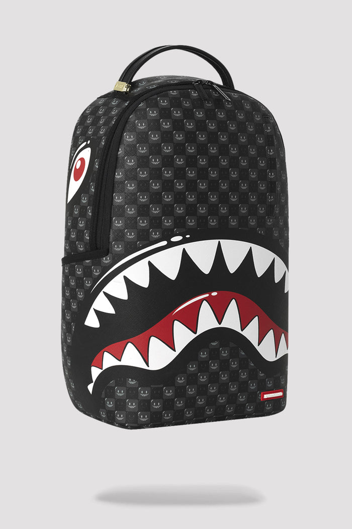 Sharks in Paris WTF Bubbly Black backpack-2