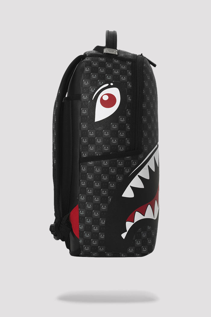 Sharks in Paris WTF Bubbly Black backpack-3
