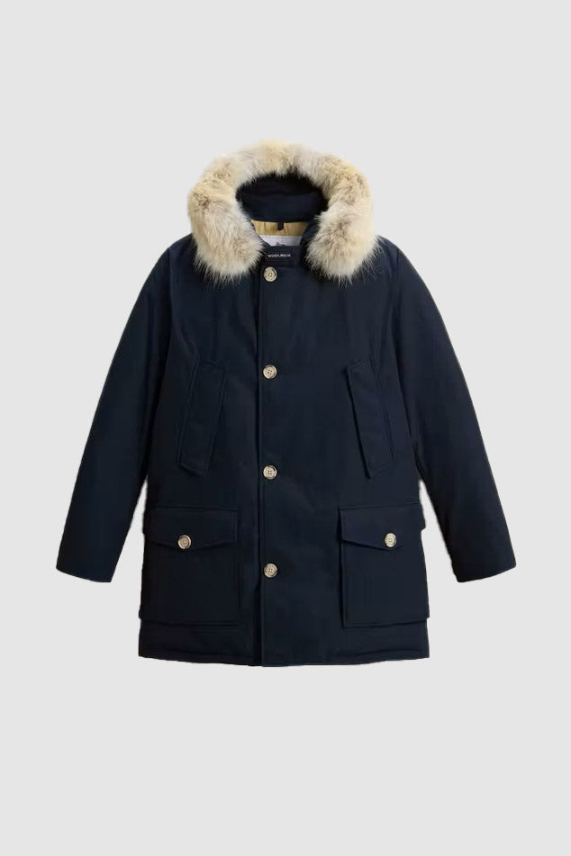 Arctic Parka in Ramar Cloth con pelliccia removibile-1