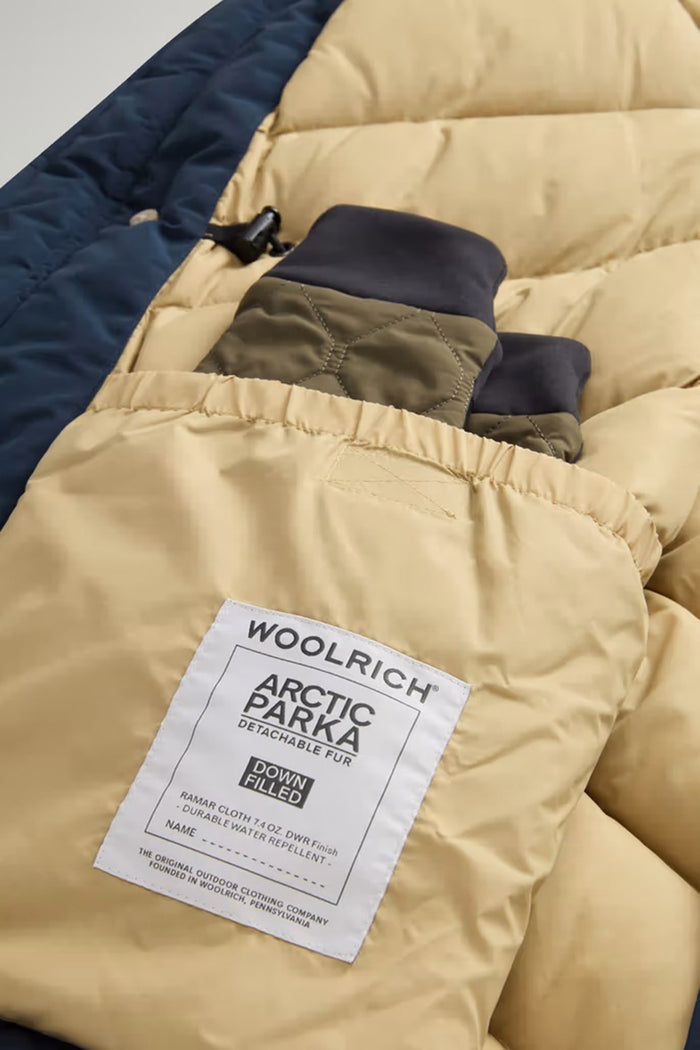 Arctic Parka in Ramar Cloth con pelliccia removibile-7
