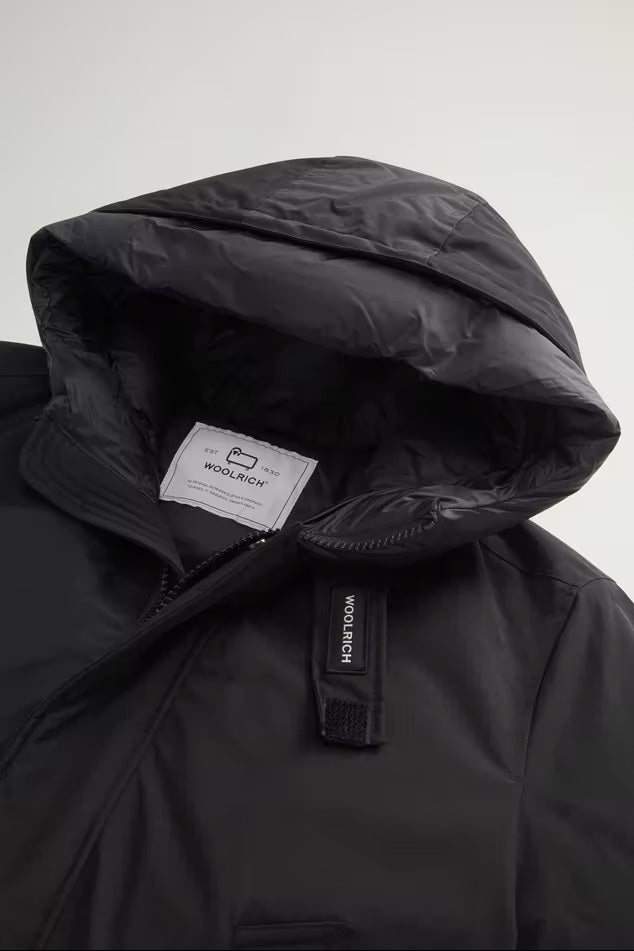 Polar Parka in Ramar Cloth con collo alto-5