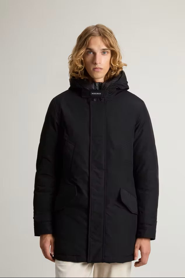 Polar Parka in Ramar Cloth con collo alto-9