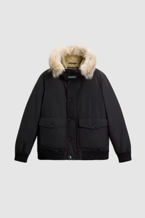 Bomber Polar in Ramar Cloth imbottito con cappuccio-1