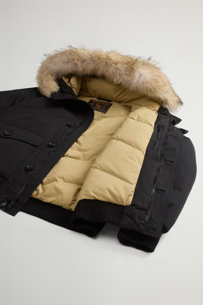 Bomber Polar in Ramar Cloth imbottito con cappuccio-9