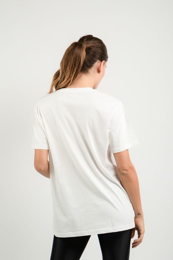 ART21 t-shirt girocollo bianca 0576ABUTS001OW OFFWHITE-4