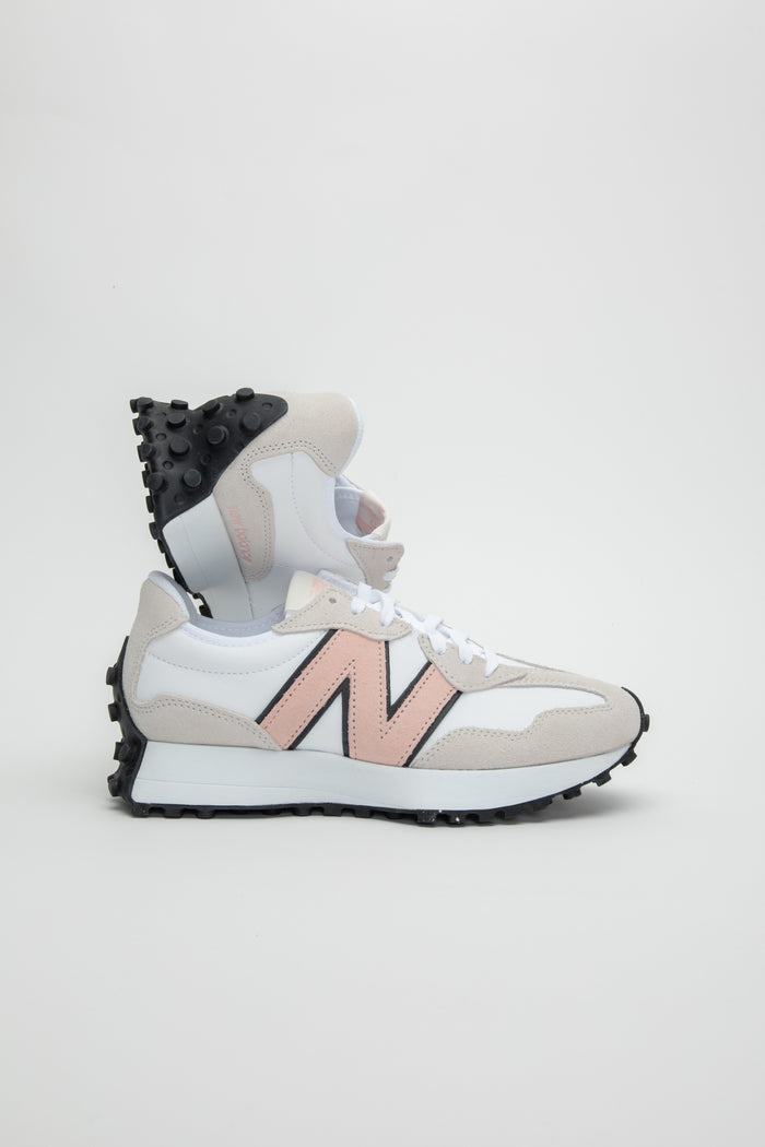 Sneaker 327 White con pink haze-3
