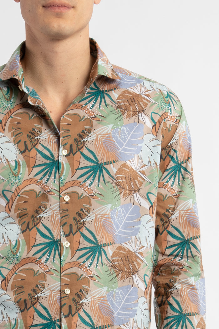 Camicia stampa tropicale-2