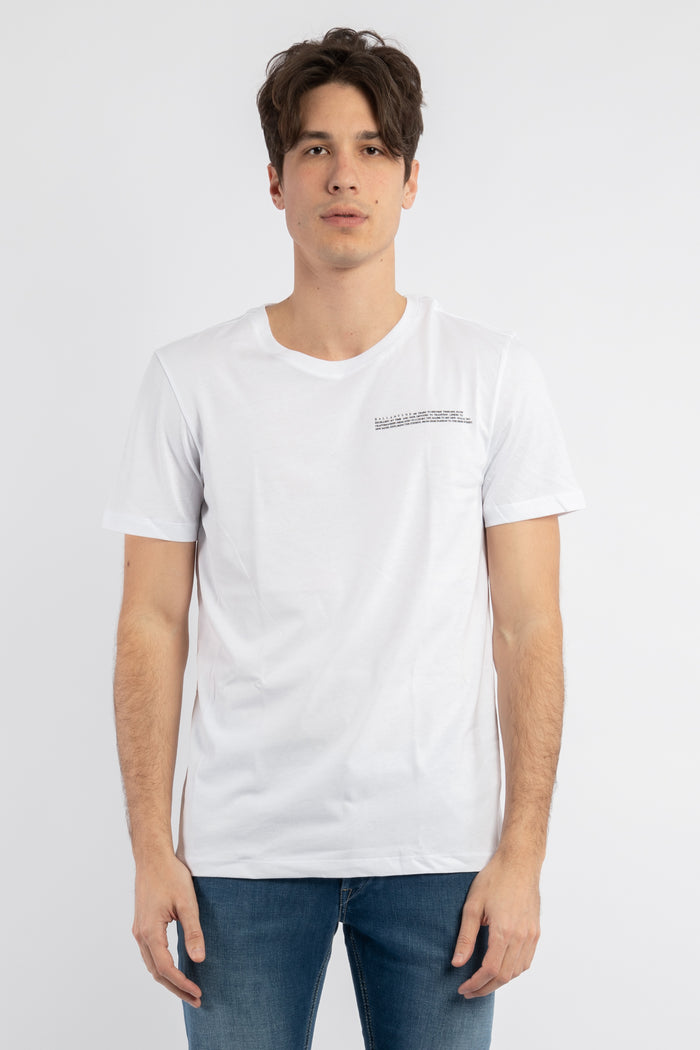 T-shirt in cotone con stampa-1