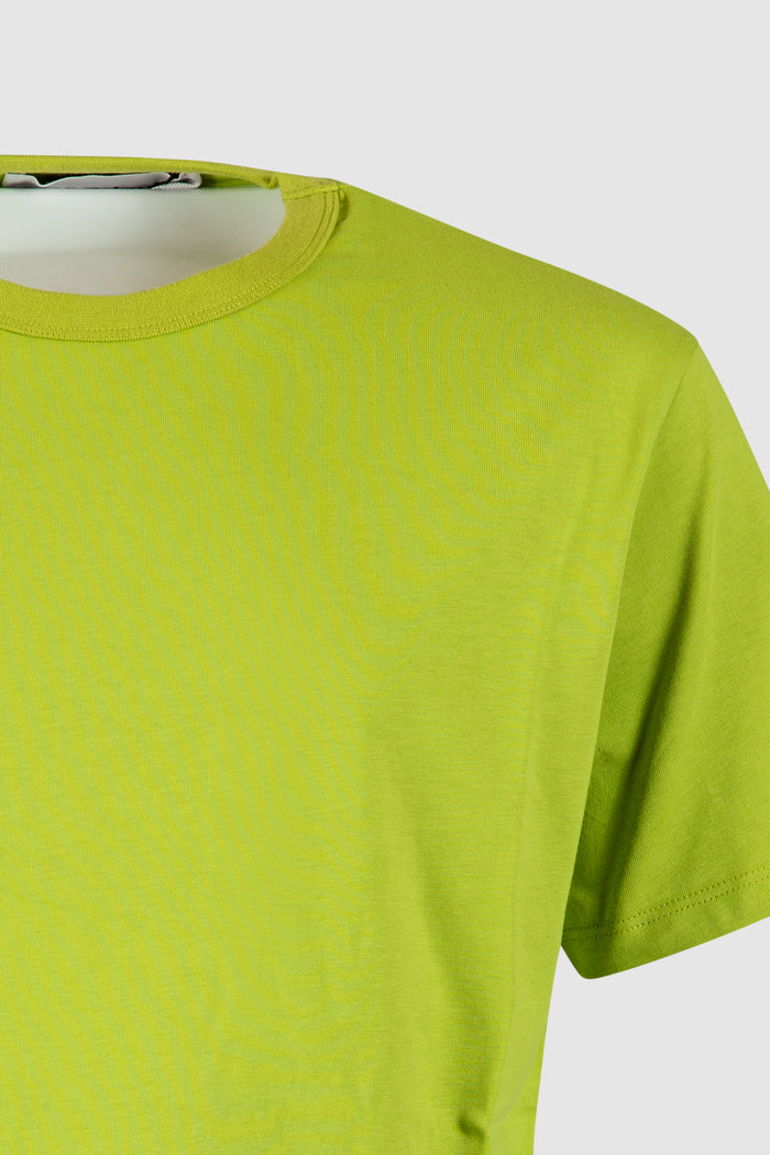 T-shirt girocollo verde chiaro-3