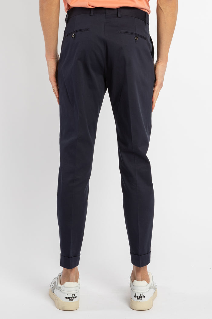 Pantalone uomo blu-5