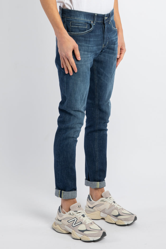 Jeans skinny George in denim stretch-3