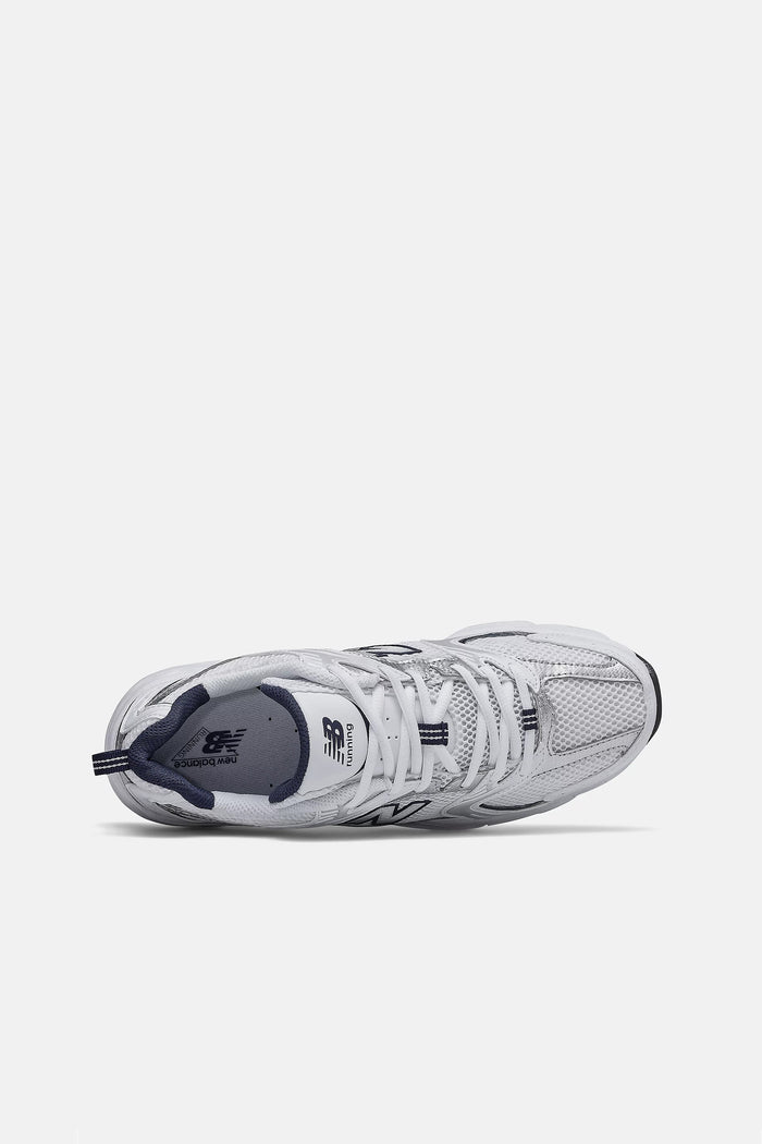 Sneakers 530 White con natural indigo-3