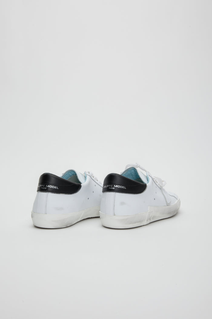 Sneaker bassa Prsx donna - bianco e nero-5