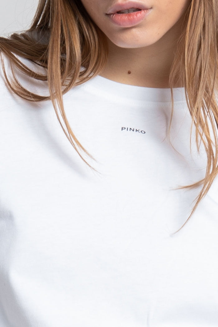Basico t-shirt con micro logo Pinko-2