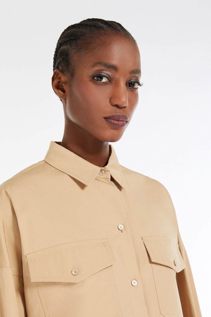 Skipper camicia in popeline di cotone-6