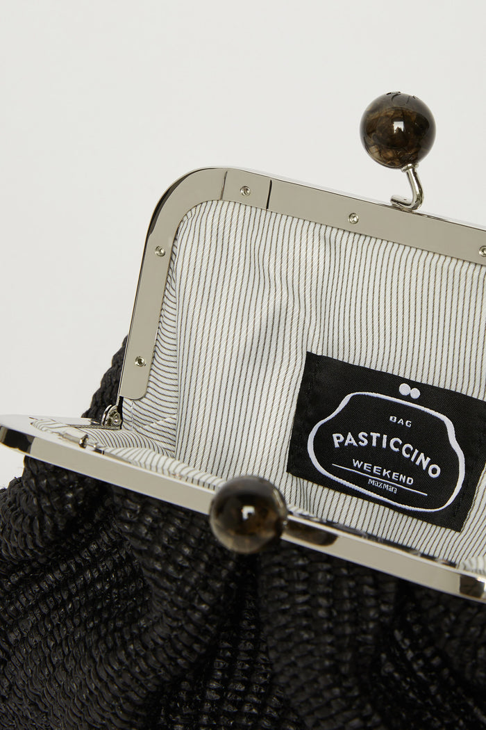 Pasticcino Bag small raffia effect-5