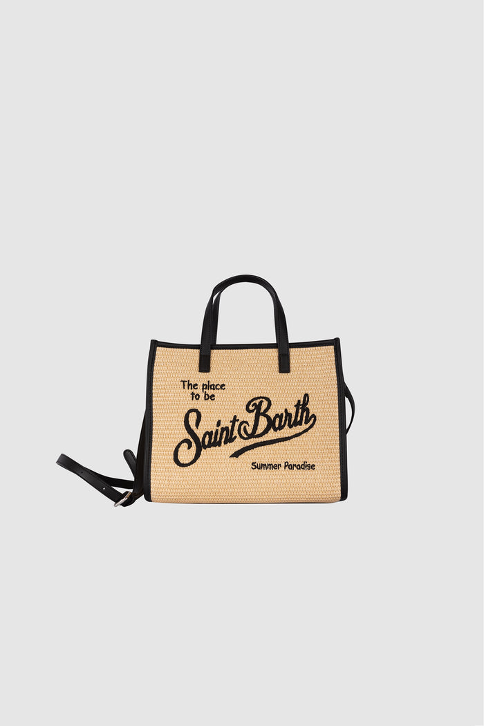 Borsa Vivian Midi effetto paglia-3