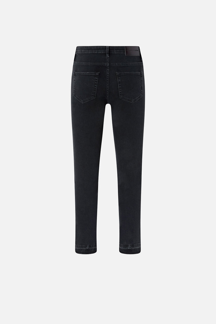 Jeans skinny aderenti denim black-2