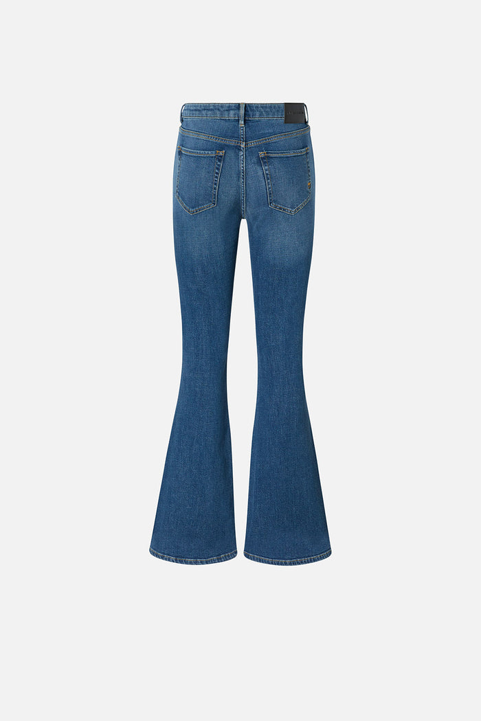 Jeans a zampa denim vintage-2