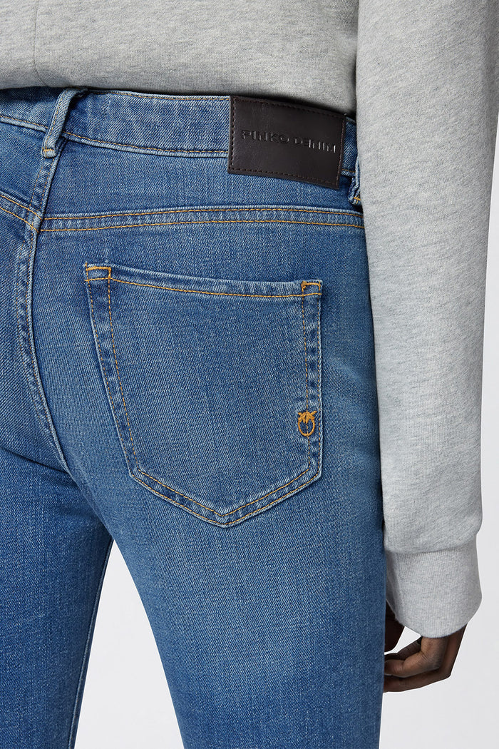 Jeans a zampa denim vintage-6