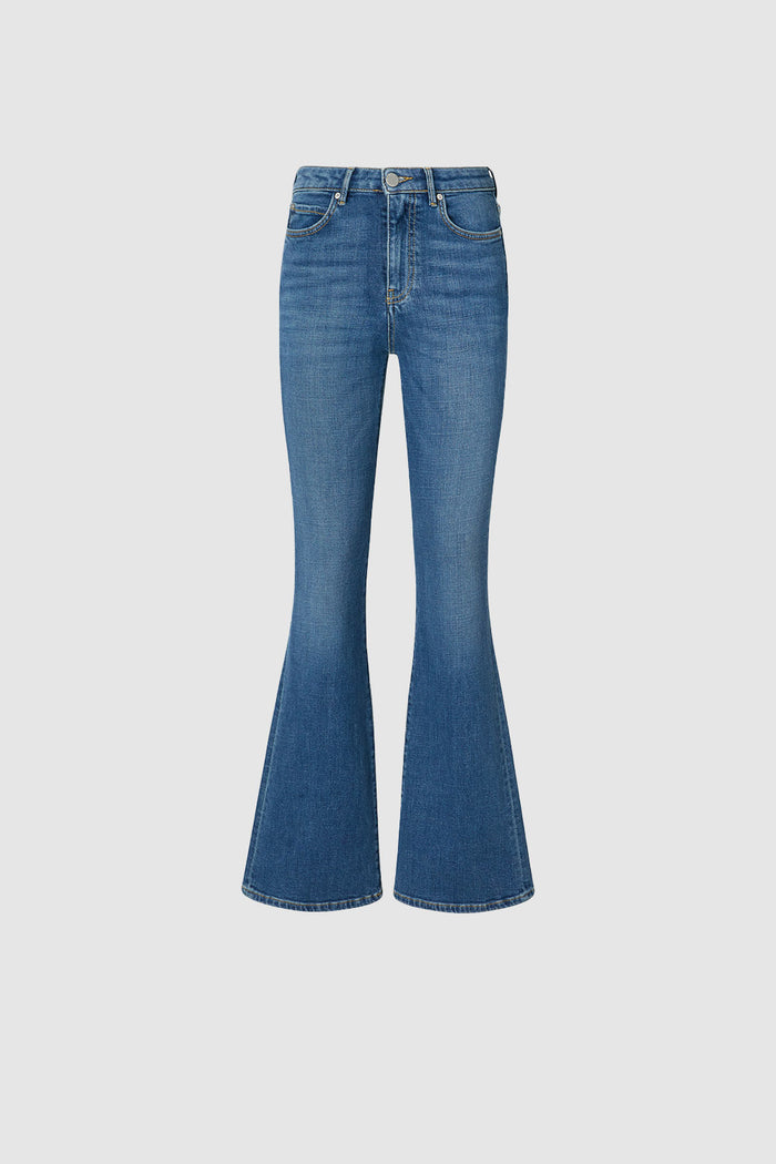 Jeans a zampa denim vintage