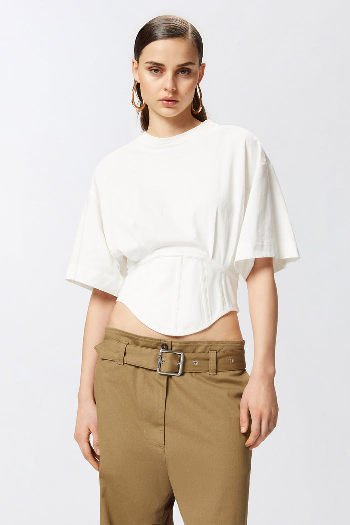 Maglia corta stile bustino-6