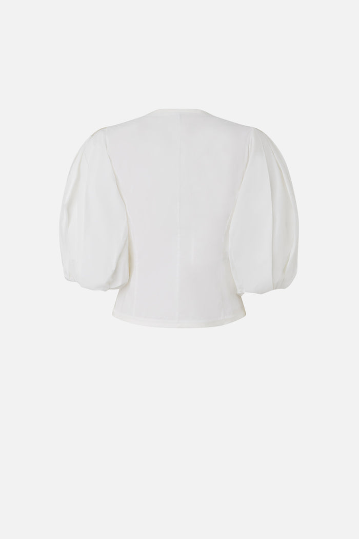 Rudi,Blusa in cotone con fibbie in metallo-2