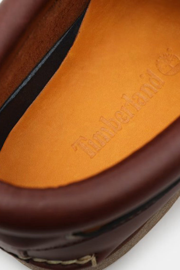 Scarpa da Barca da Uomo Classica Authentic in marrone-9