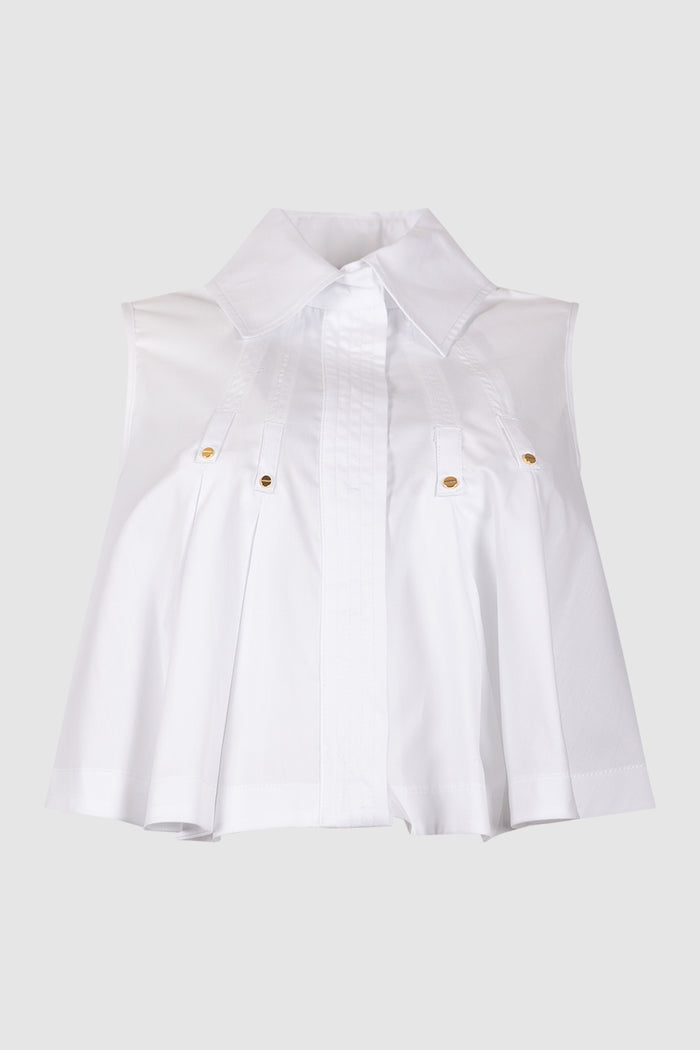 Camicia in popeline di cotone-1