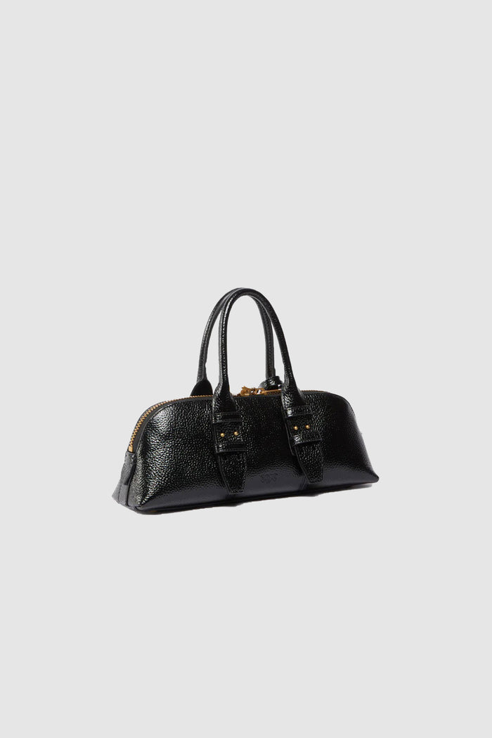 Borsa piccola a mano Escape Bag Horizontal in pelle bottalata-2