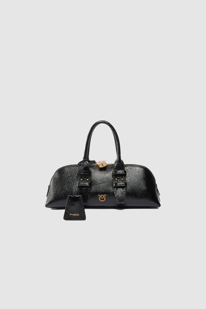 Borsa piccola a mano Escape Bag Horizontal in pelle bottalata