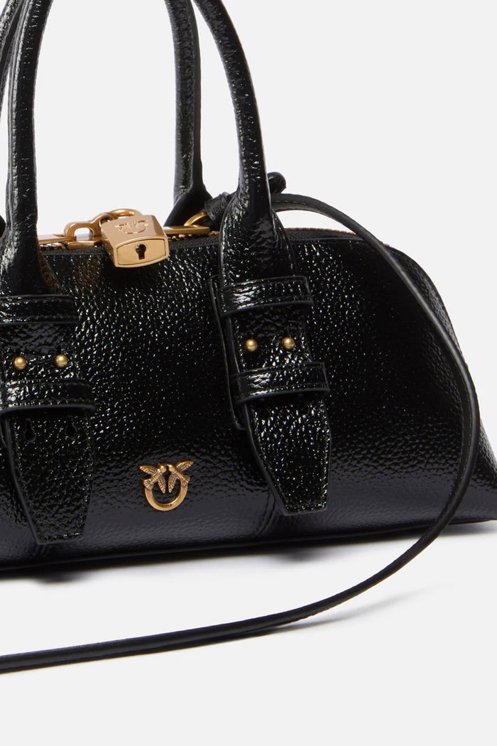 Borsa piccola a mano Escape Bag Horizontal in pelle bottalata-3