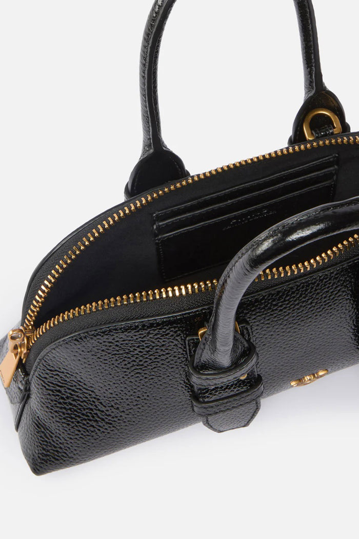 Borsa piccola a mano Escape Bag Horizontal in pelle bottalata-4