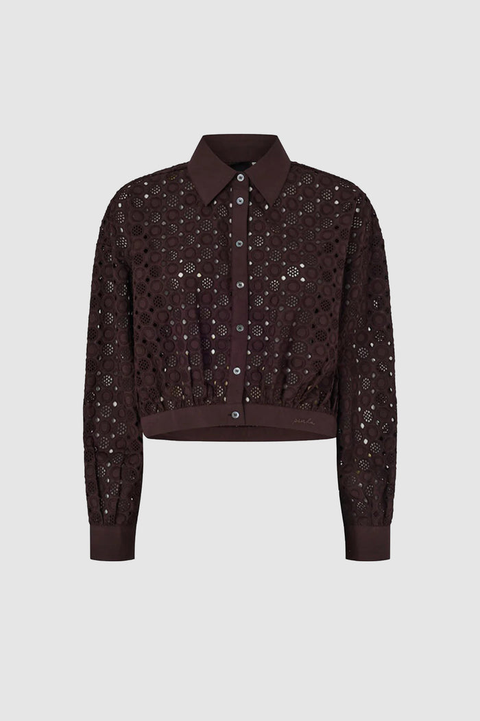 Camicia cropped con ricamo sangallo-1