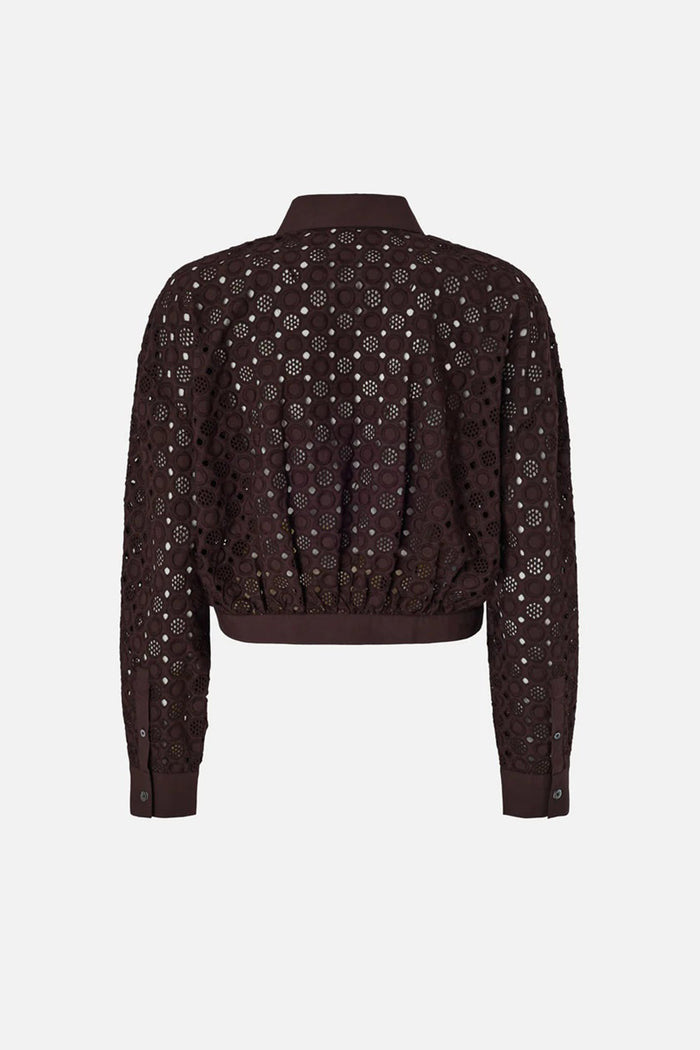 Camicia cropped con ricamo sangallo-2